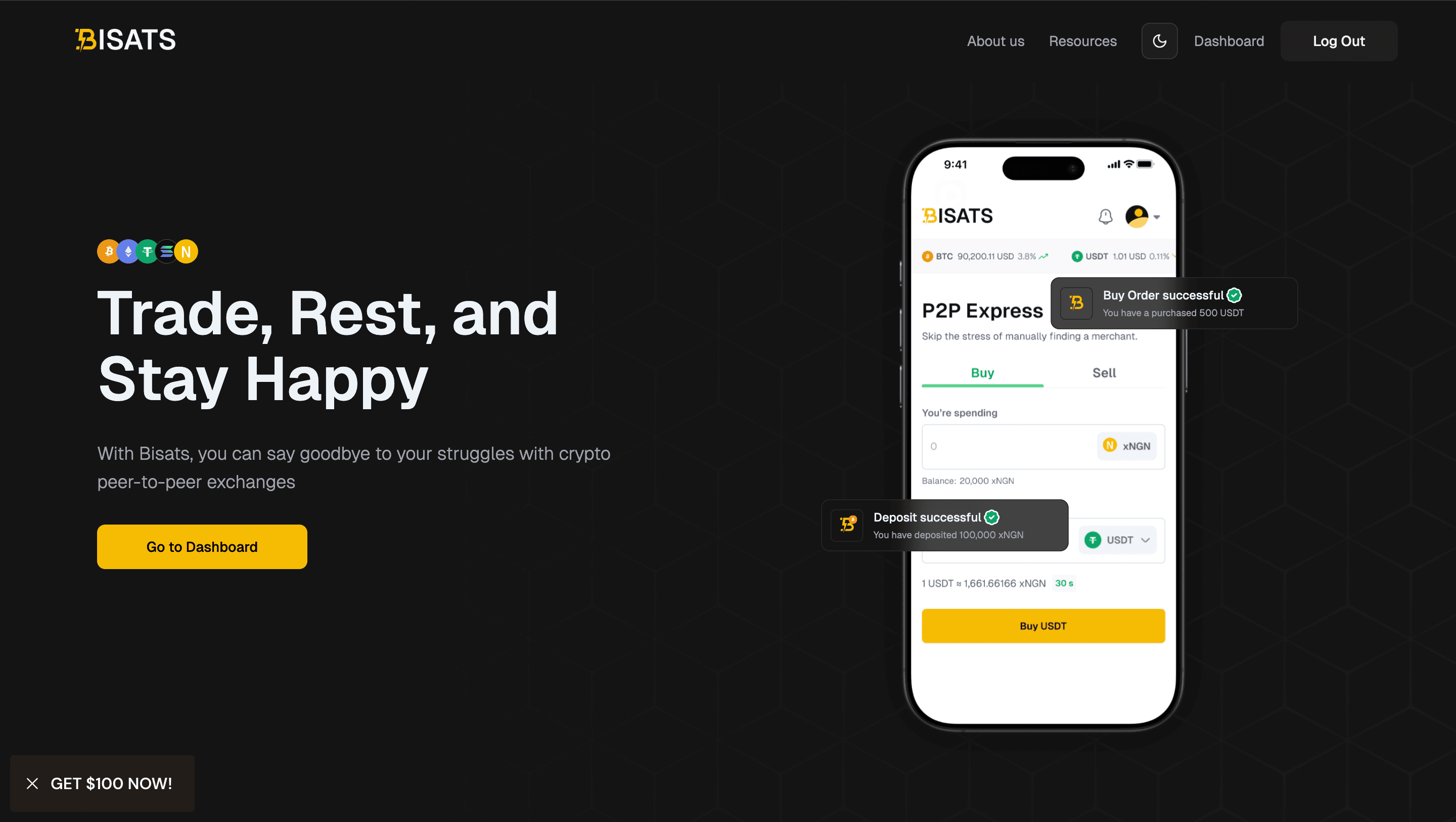 Bisats website